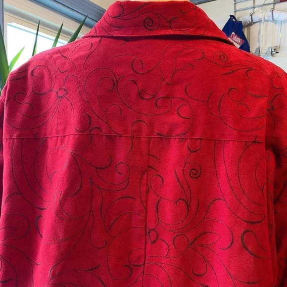 Sagharbor Thread Embroidery Button Down Shirt Women Plus Size 2X - Picture 7 of 7